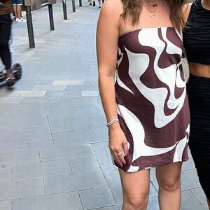 SNDYS strapless dress